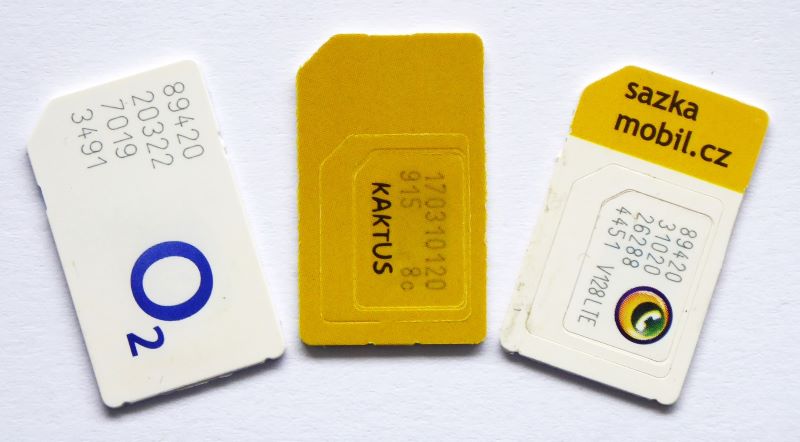Jakou SIM kartu a GSM operátora si pro váhu vybrat?